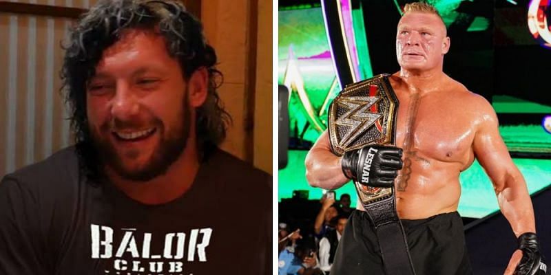 Kenny Omega and Brock Lesnar