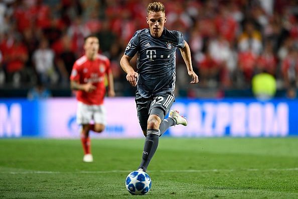 Whether it&#039;s marauding forward or tracking back, Kimmich has shown plenty of calibre to fill the gaps
