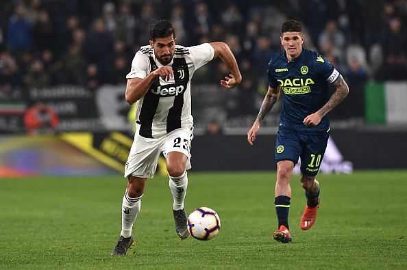 Emre Can has only played 151 minutes of football for Juventus this season