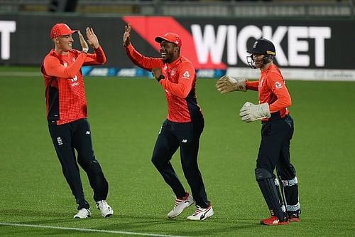 Several young players appeared for England against New Zealand