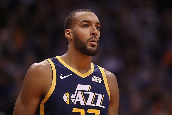 Rudy Gobert has been named Defensive of the Player in consecutive seasons