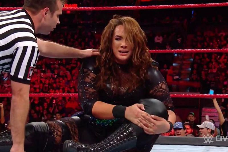 Touching reason Nia Jax wrestled at WrestleMania despite having a torn ...