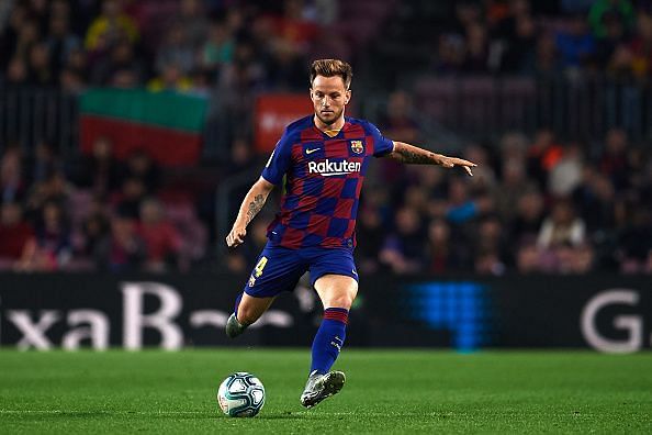 Ivan Rakitic has lost his place in the Barcelona starting XI.