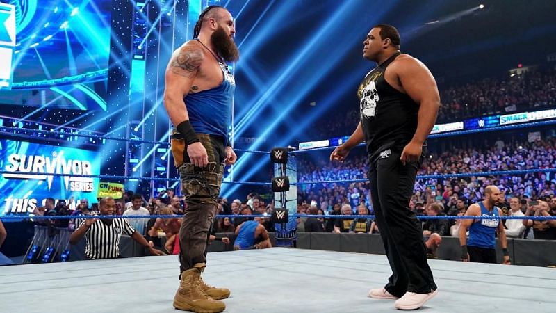 The moment between Braun Strowman and Keith Lee closed the show