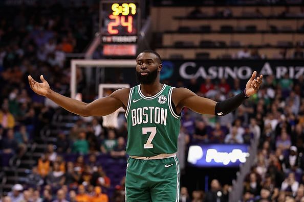 Jaylen Brown is among the young players that have impressed for Boston