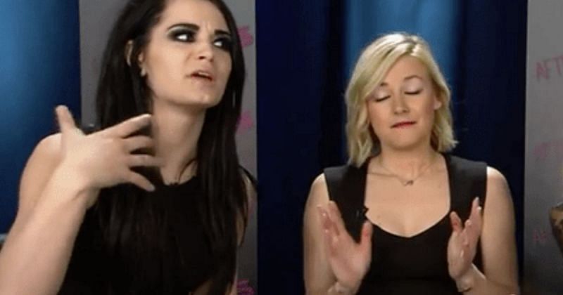 Paige and Renee Young.