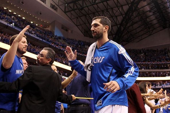 Stojakovic won the the NBA title with the Dallas Mavericks.