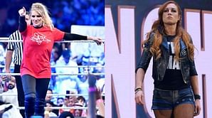 WWE News: Lacey Evans takes shot at Becky Lynch with her Crown Jewel outfit