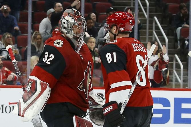 Garland, Raanta help Coyotes blank Kings 3-0