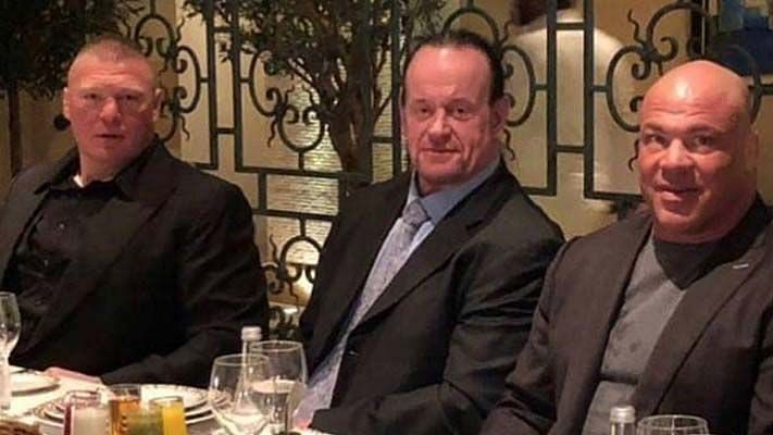 Undertaker and Brock Lesnar are surprisingly friends outside of WWE