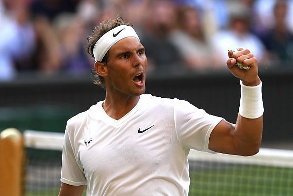 Nadal at Wimbledon 2019