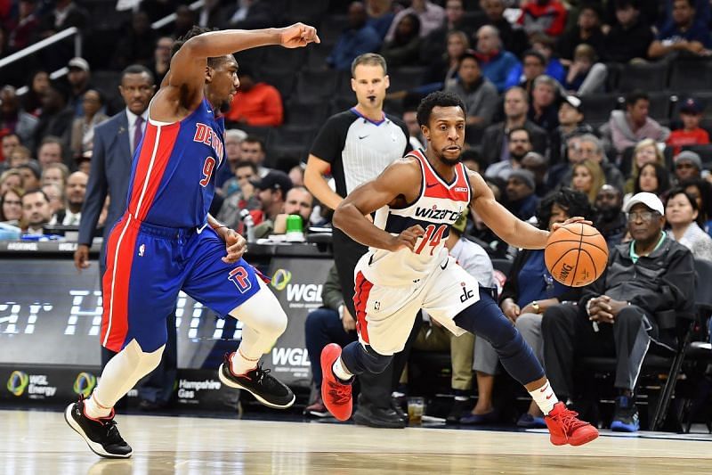 Washington Wizards romped to victory against the Detroit Pistons.