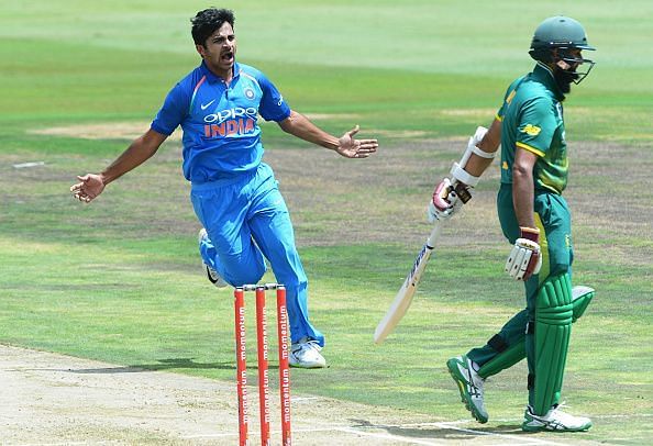 Shardul Thakur bowls at a brisk pace and has excellent control too