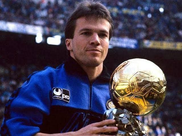 Lothar Matthaus won the Ballon d&#039;Or in 1990