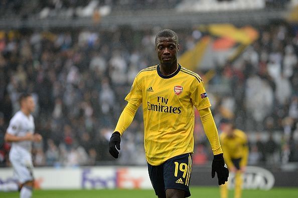 Nicolas Pepe has struggled for form at Arsenal