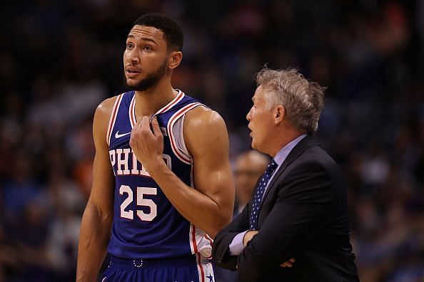 Ben Simmons has struggled with his shot through six games