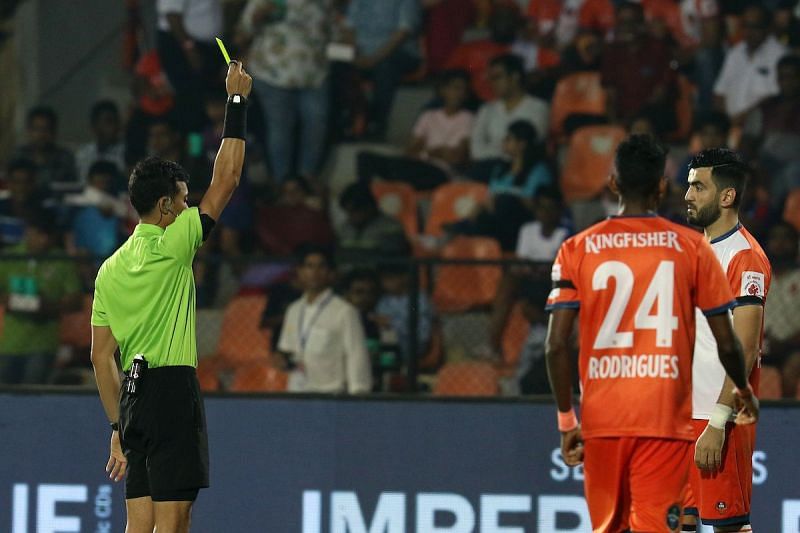 Ahmed Jahouh also saw a red card in last season&#039;s ISL final that made it easier for Bengaluru FC to clinch the trophy