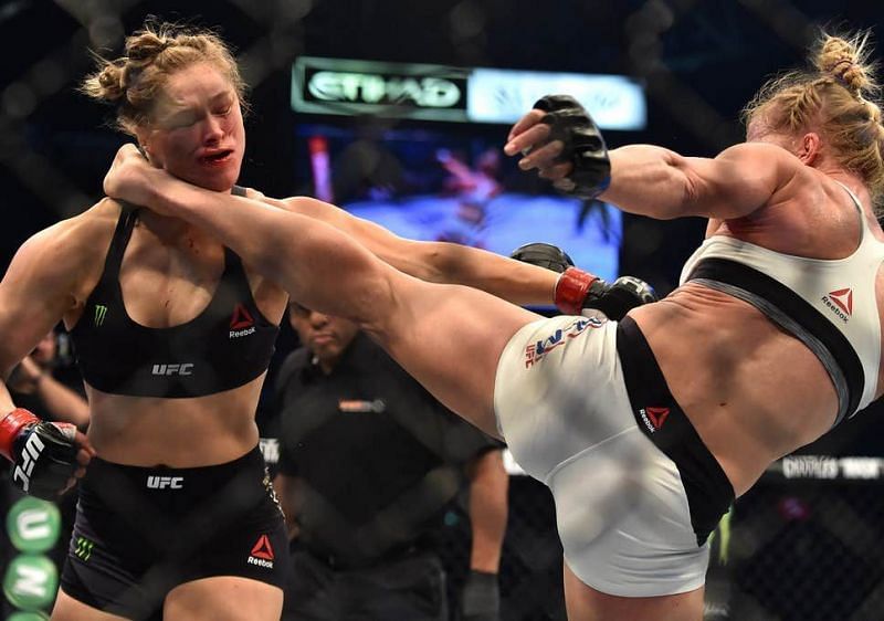 Holly Holm shattered Ronda Rousey&#039;s aura of invincibility with one huge head kick