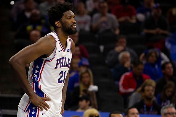 Joel Embiid and the Sixers have struggled after making an excellent start