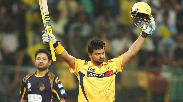 Suresh Raina has played for Chennai Super Kings and Gujarat Lions