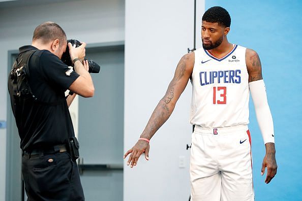 Paul George has yet to make his debut for the Clippers