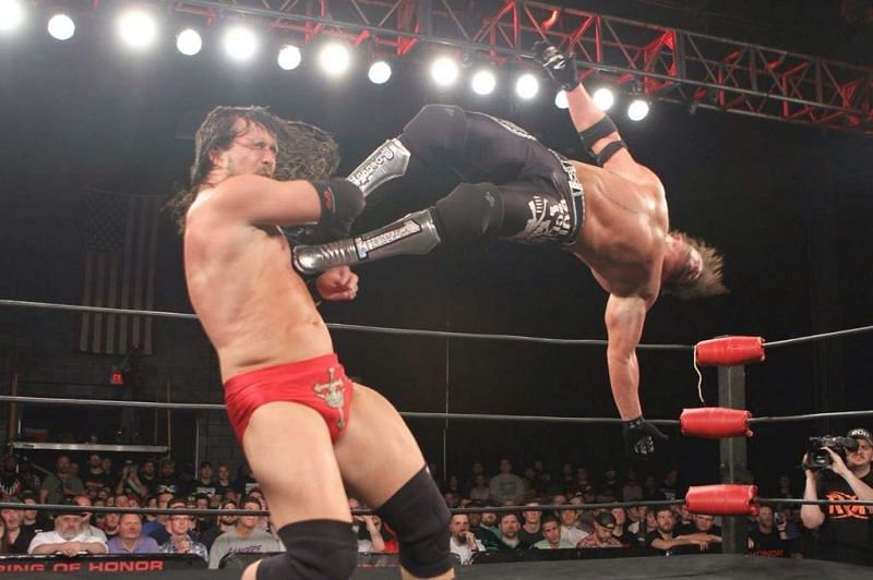 AJ Styles and Adam Cole have faced each other before at ROH