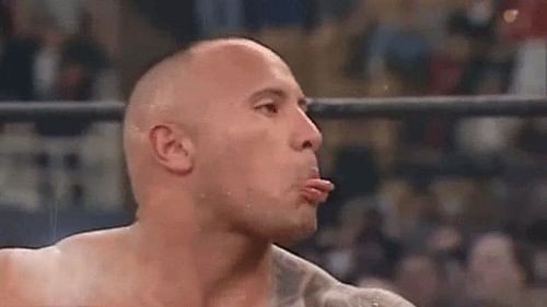 The Rock during one of his lighter moments.