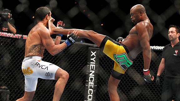 Anderson Silva&#039;s knockout of Vitor Belfort popularised the front kick for the entire decade