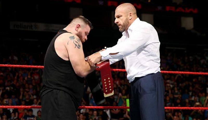 Triple H has always supported Kevin Owens