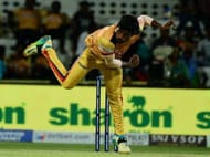 He has a Malinga like action which serves as a plus point