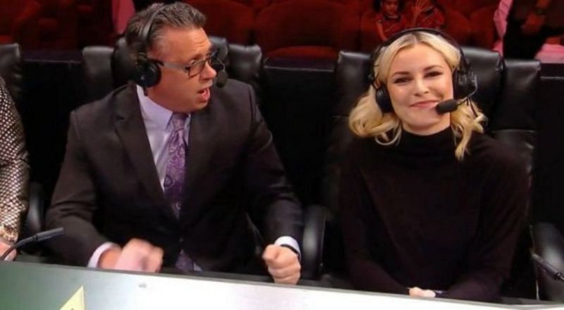Renee Young was clean kicked in the face on SmackDown