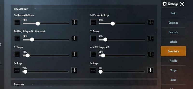 Pubg Guide Best Sensitivity Settings For Assault Rifles In Pubg Mobile