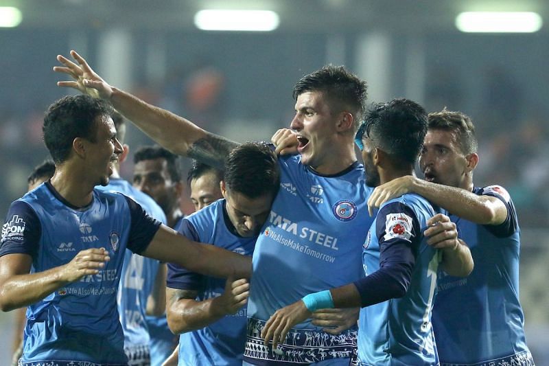 Jamshedpur FC move to the second place in the points table after Sergio Castel scored the solitary goal of the contest