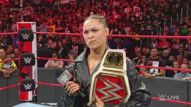 Ronda Rousey reacts to RAW invasion segment before Survivor Series
