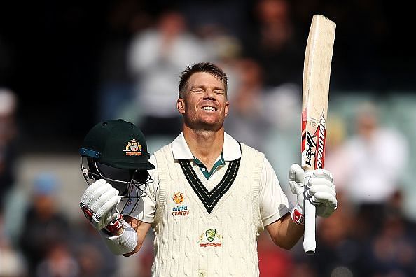 David Warner recorded his best-ever score in Tests against Pakistan.