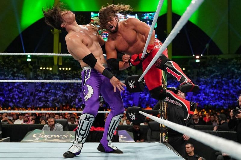 Styles bested Carrillo at Crown Jewel last month.