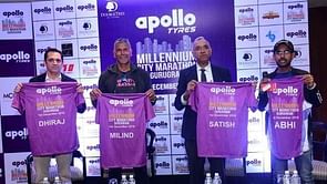 Milind Soman takes the Step Up Challenge ahead of Apollo Tyres Millennium City Marathon