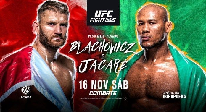 Jan Blachowicz enters enemy territory to face Jacare Souza this weekend