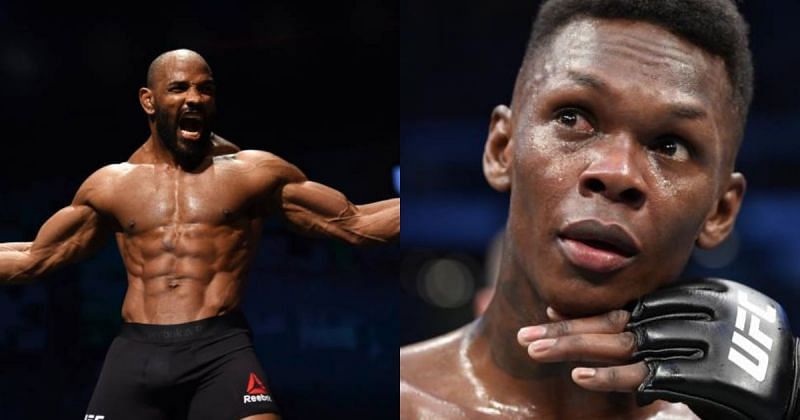 Yoel Romero and Israel Adesanya.