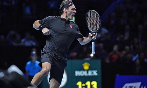 Federer's joy knows no bounds after registering his first win over Djokovic in 4 years