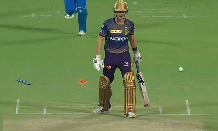 Denly scored a golden duck in his first IPL outing