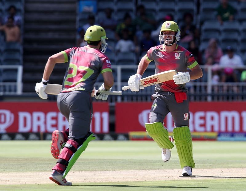 AB de Villiers will be in action during match number 19 of Mzansi Super League 2019