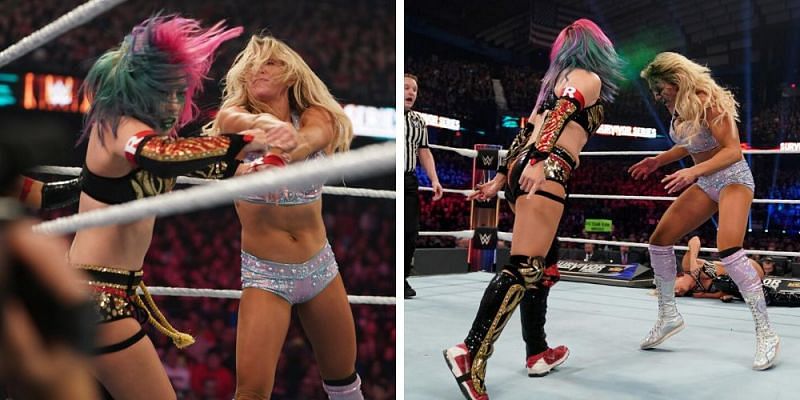 Charlotte Flair and Asuka had a falling out