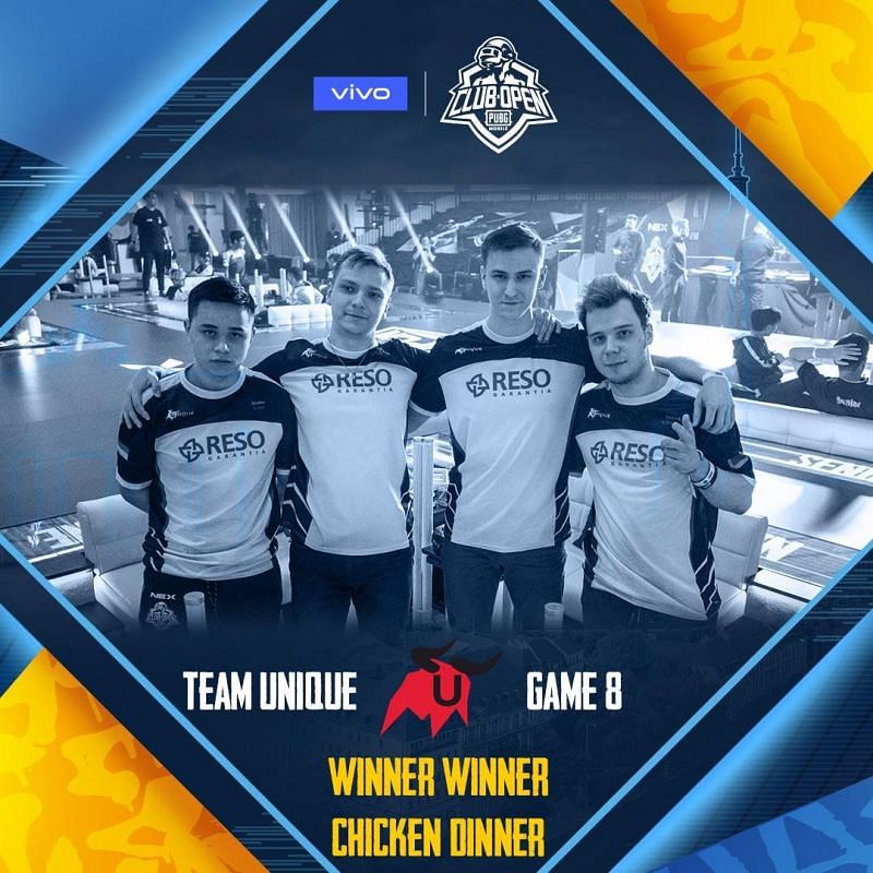 Team Unique won the PMCO Fall Split in the European region