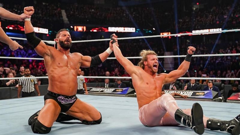 SmackDown&#039;s Dolph Ziggler and Bobby Roode win the Tag Team Battle Royal