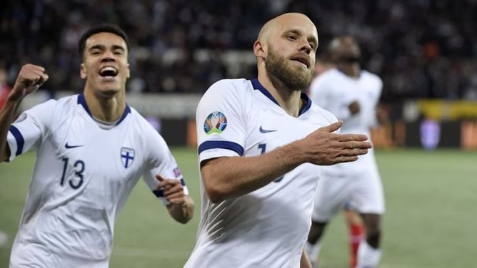 Teemu Pukki leads Finland to historic Euro 2020 qualification