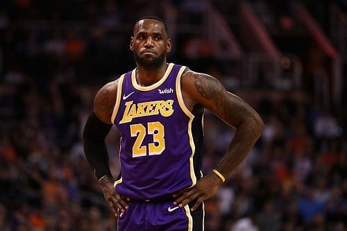 LeBron James and the Los Angeles Lakers host the Oklahoma City Thunder