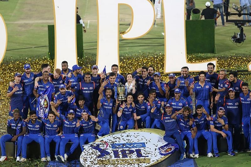 मुंबई इंडियंस खिताब जीतने के बाद (Photo: IPLT20.com)