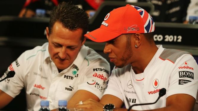 Hamilton: Schumacher's seven F1 titles so close and yet so far