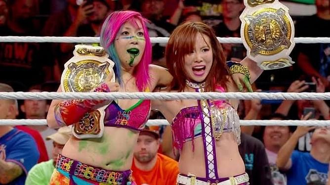 Becky Lynch and Charlotte Flair are set to challenge for the WWE Women's Tag Team Championships